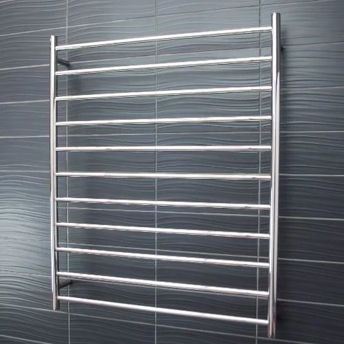 Radiant Heated Towel Rail Round - 11 Bar