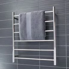 round heated towel rail